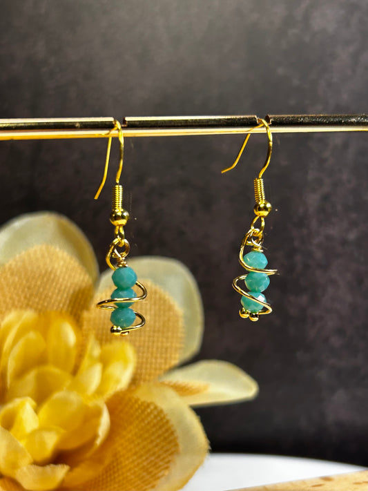 Handmade Swirl Earring