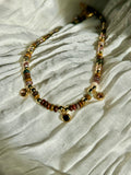 Ocean Jasper Necklace, hypoallergenic, 18K Gold plated, Stainless Steel, Tarnish resistant.