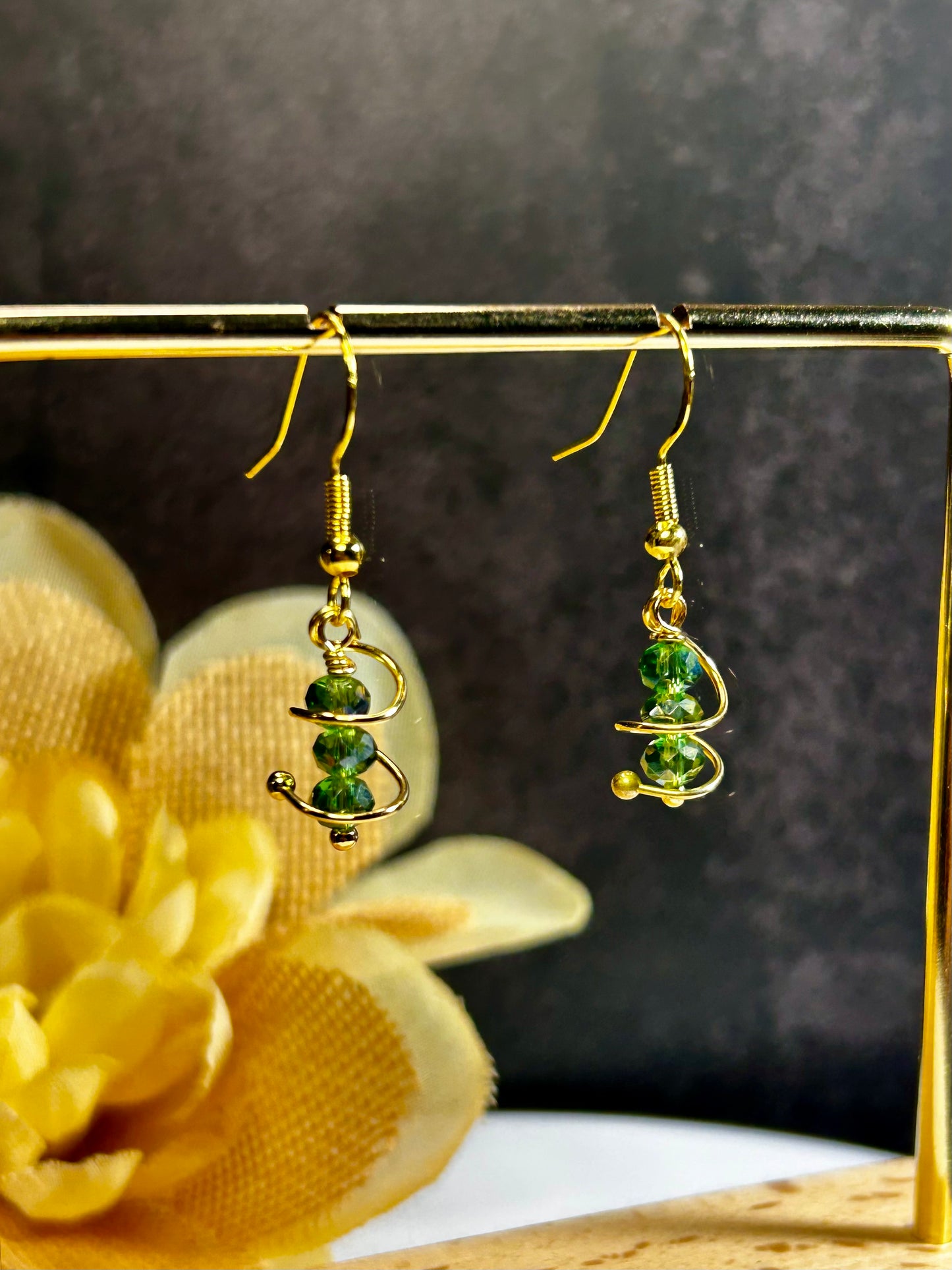 Handmade Swirl Earring