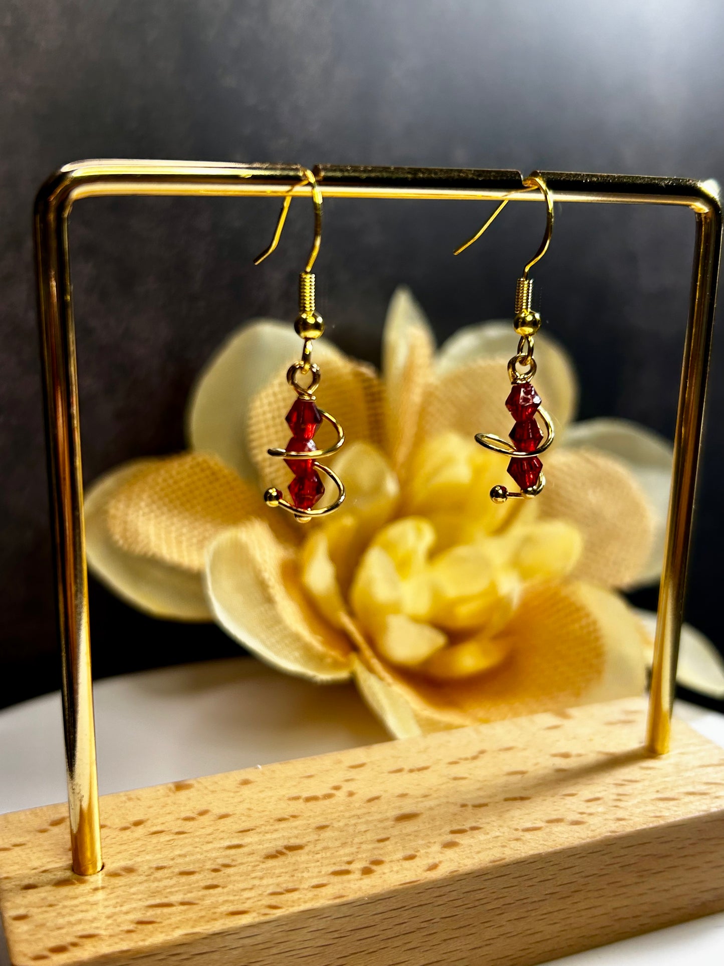 Handmade Swirl Earring