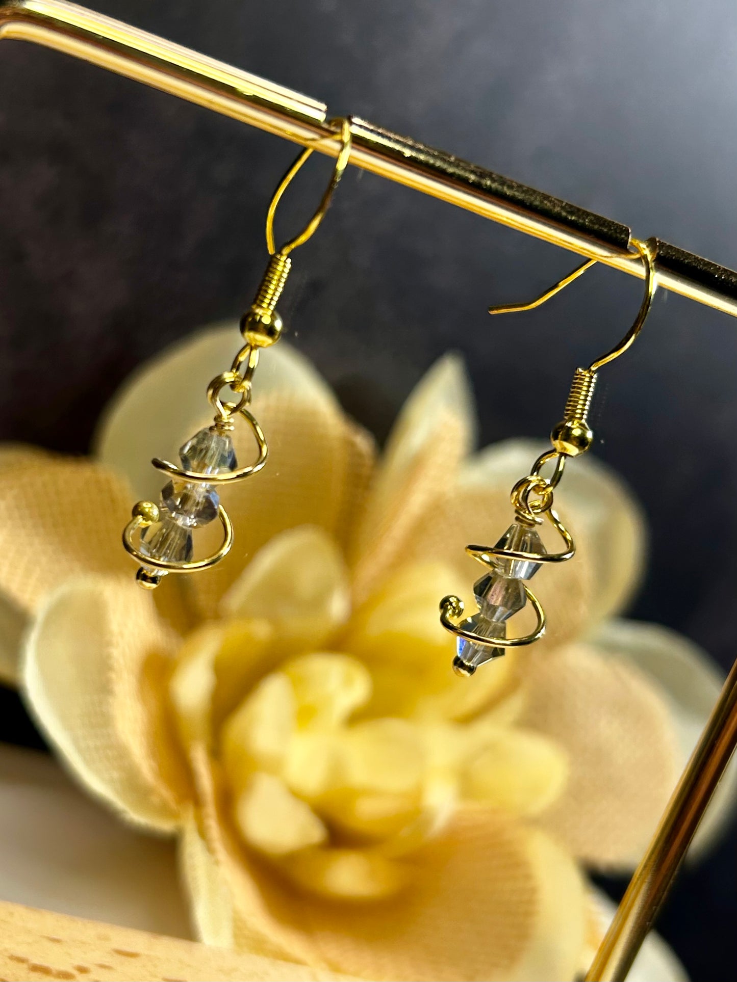 Handmade Swirl Earring
