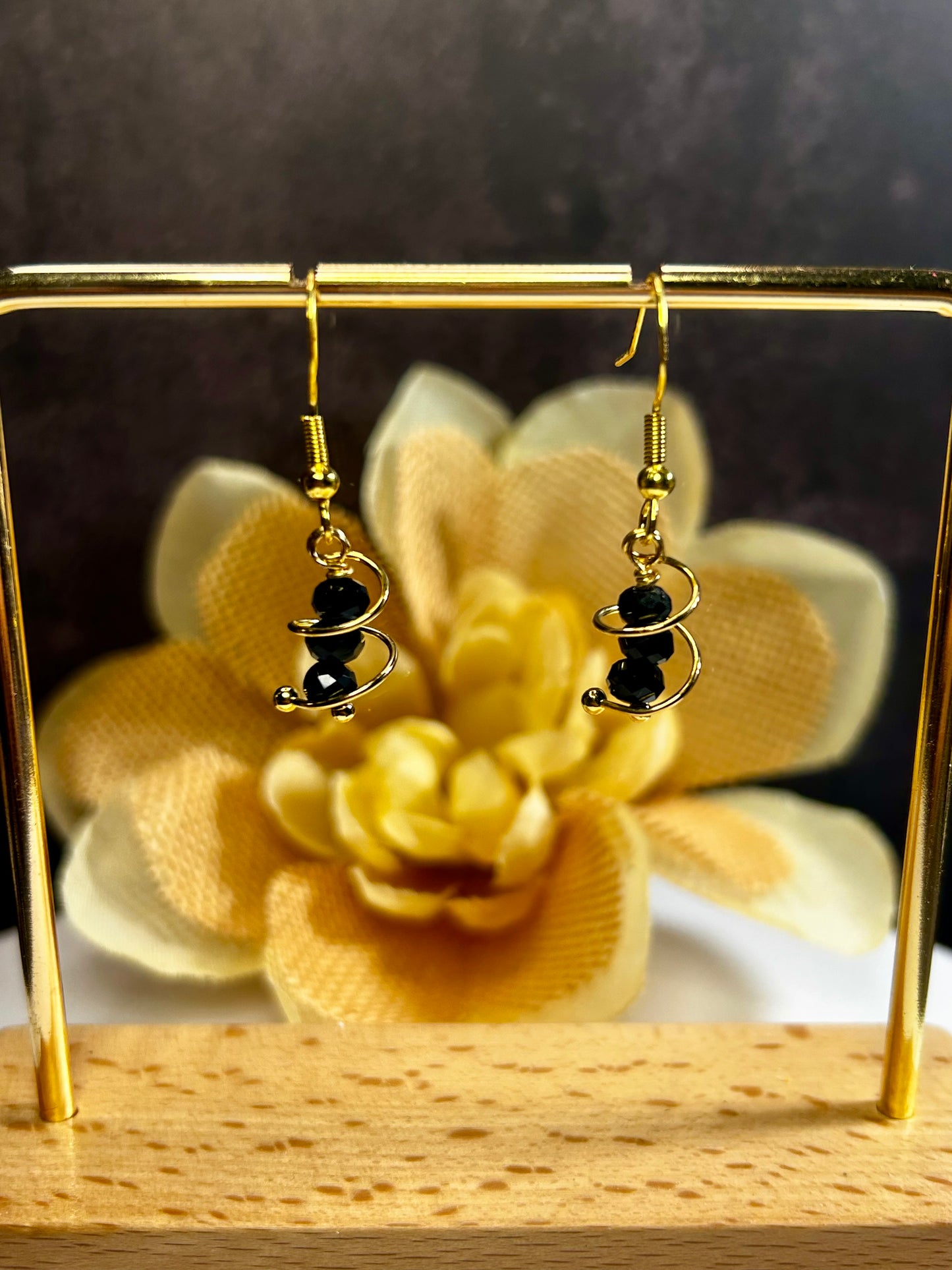 Handmade Swirl Earring
